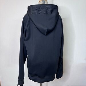 Bape Performance Black Zip Up Hoodie